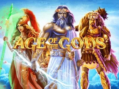 Age of the Gods slot visual from Playtech available on run4wincasino.top