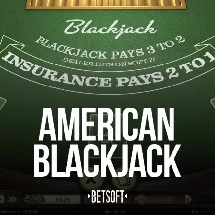 American Blackjack online slot from Betsoft Gaming – play at run4wincasino.top