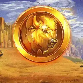Buffalo Mania Megaways slot icon by Red Tiger Gaming, available at Run4win