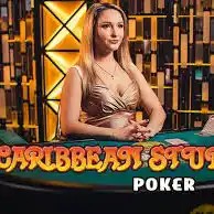 Caribbean Stud Poker logo by Evolution at Run4win
