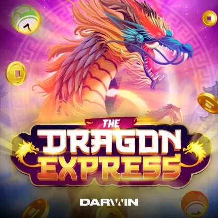 Lottery logo of Dragon Express from Darwin Gaming at Run4win