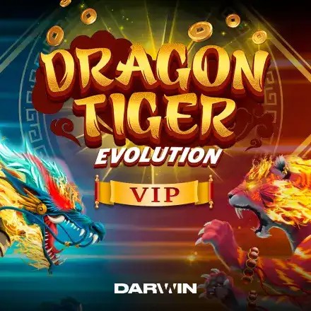 Dragon Tiger Evolution VIP casino game by Darwin Gaming – featured logo at Run4win