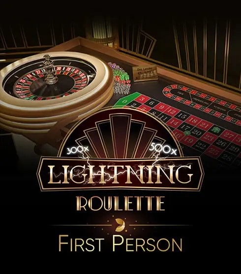 Try First Person Lightning Roulette slot by Evolution on run4wincasino.top – logo image