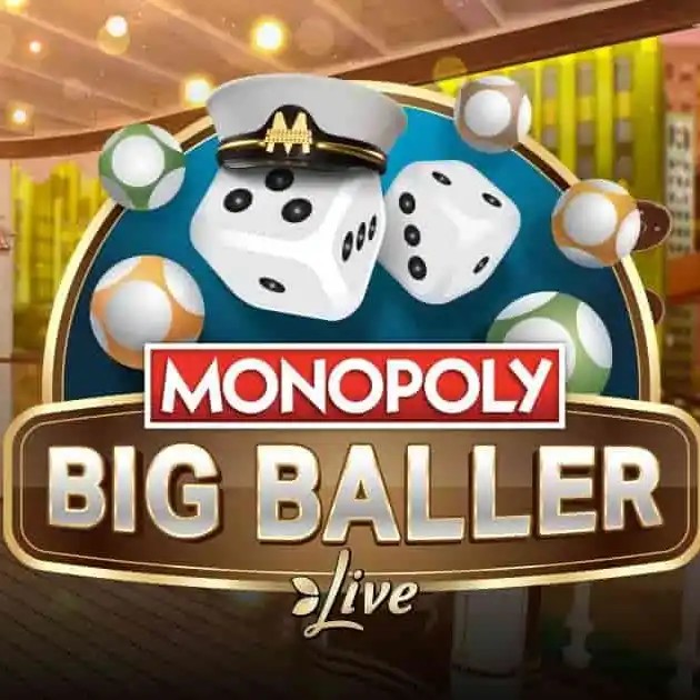 MONOPOLY Big Baller by Evolution, showcased at run4wincasino.top – game logo