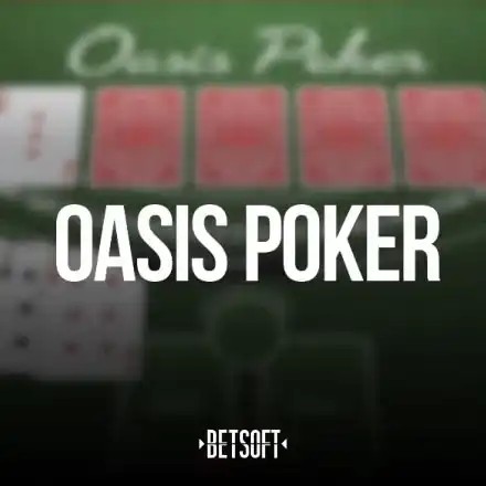 Oasis Poker logo by Betsoft Gaming at Run4win