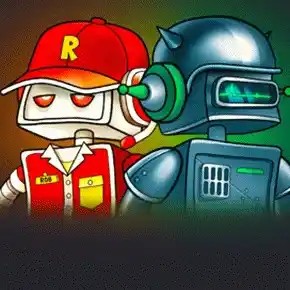 Official Crash Games logo: Robospin by BGAMING at Run4win