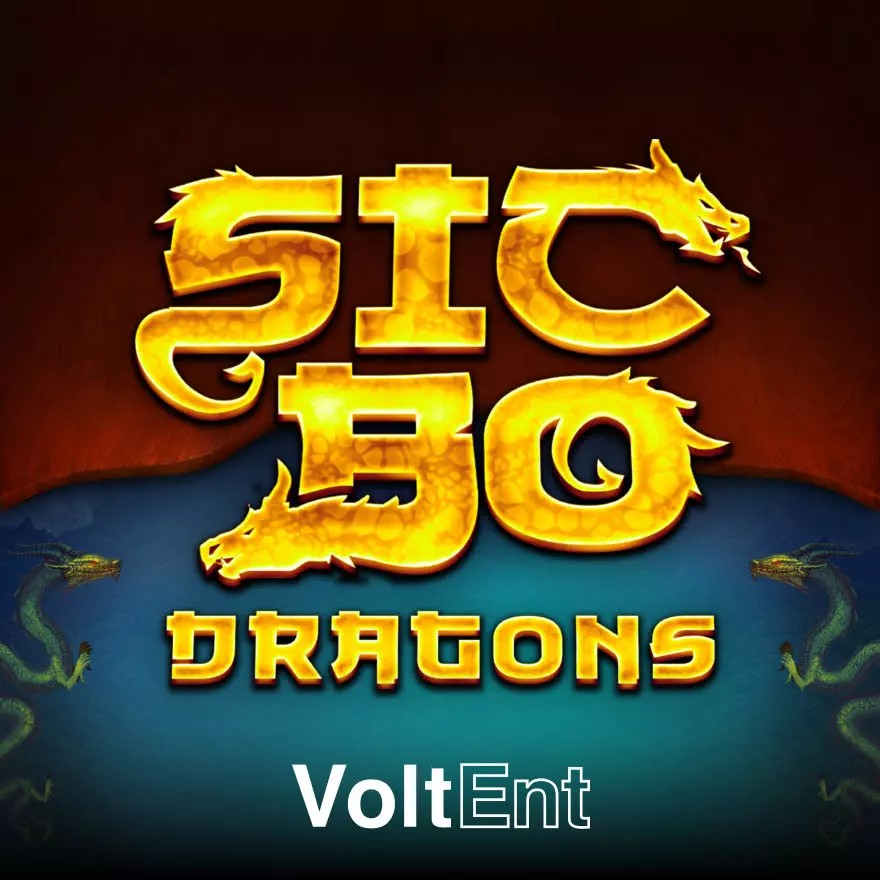 Sic Bo Dragons online game logo by VoltEnt on run4wincasino.top