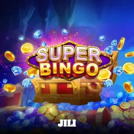 Official Lottery logo: Super Bingo by Jili Games at Run4win
