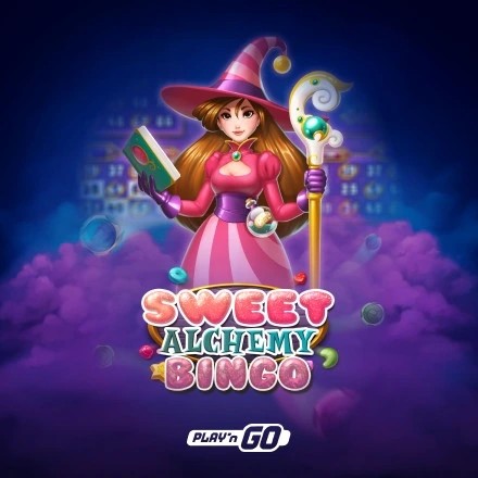 Try Sweet Alchemy Bingo slot by Play'n GO on run4wincasino.top – logo image