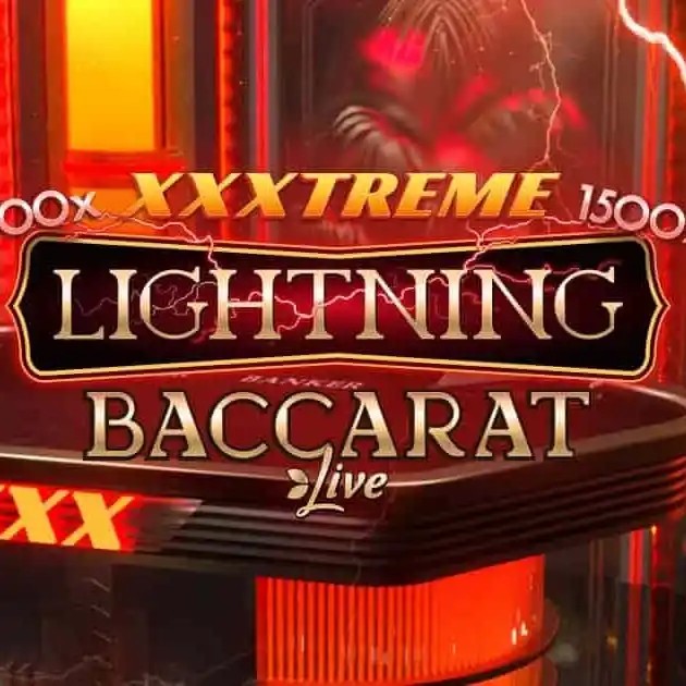 XXXtreme Lightning Baccarat slot icon by Evolution, available at Run4win